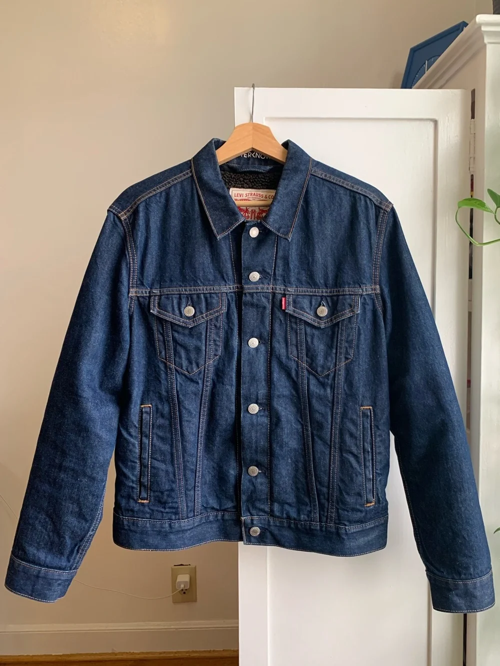 Levi's® X Wellthread™ X Outerknown Lined Sherpa Trucker Jacket